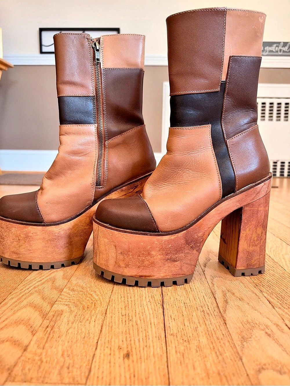 Brown boots